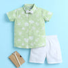 Soft Cotton Shirt & Short Set – Easy Everyday Outfit for Boys | Bumzee