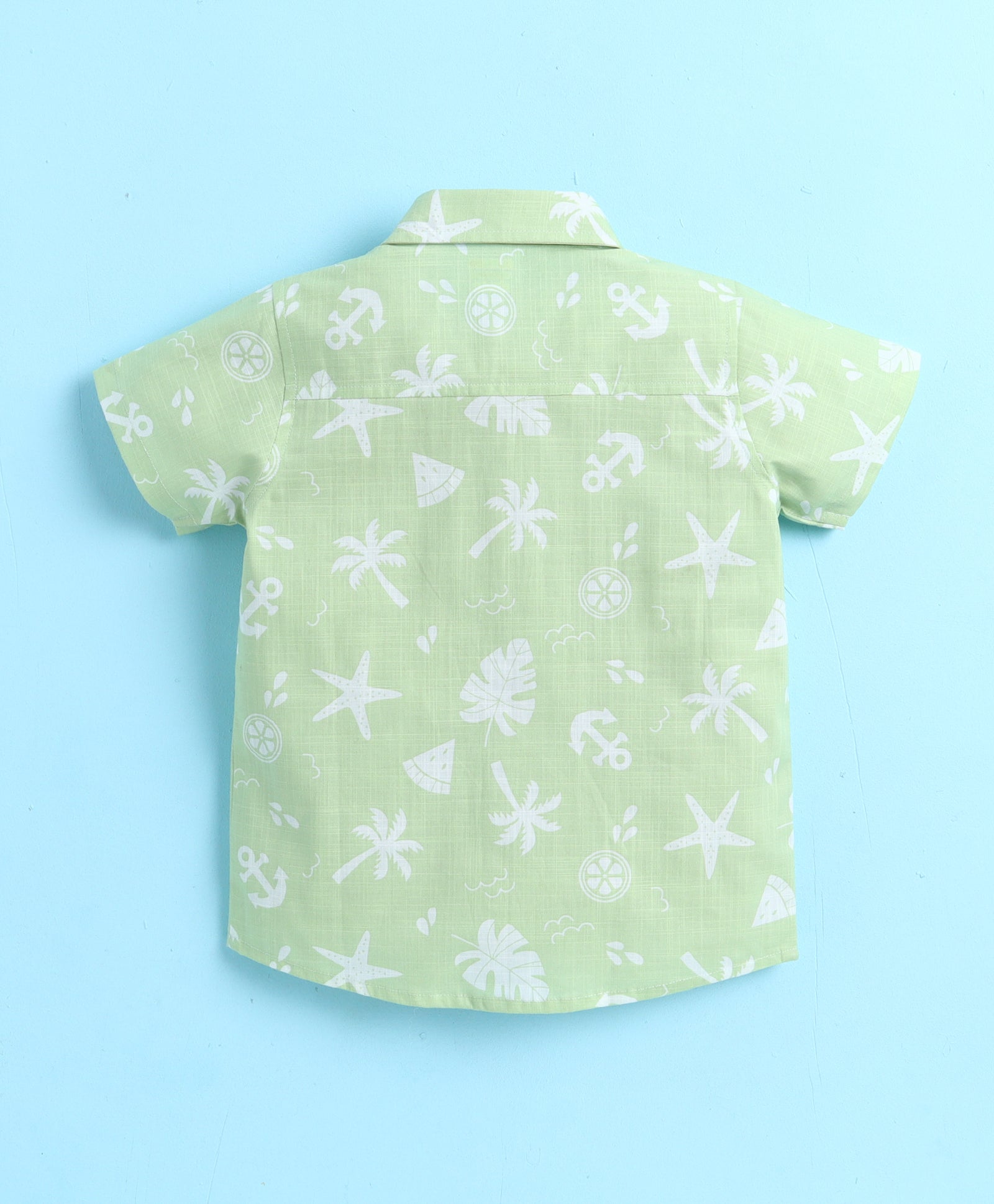 Soft Cotton Shirt & Short Set – Easy Everyday Outfit for Boys | Bumzee