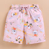 BUMZEE Peach Boys Half Sleeves Cotton Shirt & Short Set