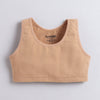 BUMZEE Black & Beige Girls Cotton Non Padded Beginners Bra Pack of 2