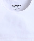 Bumzee White Beginners Bra, Pack of 2, Stretch Cotton