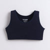 BUMZEE Navy & Lavender Girls Cotton Non Padded Beginners Bra Pack of 2