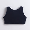 BUMZEE Navy & Lavender Girls Cotton Non Padded Beginners Bra Pack of 2