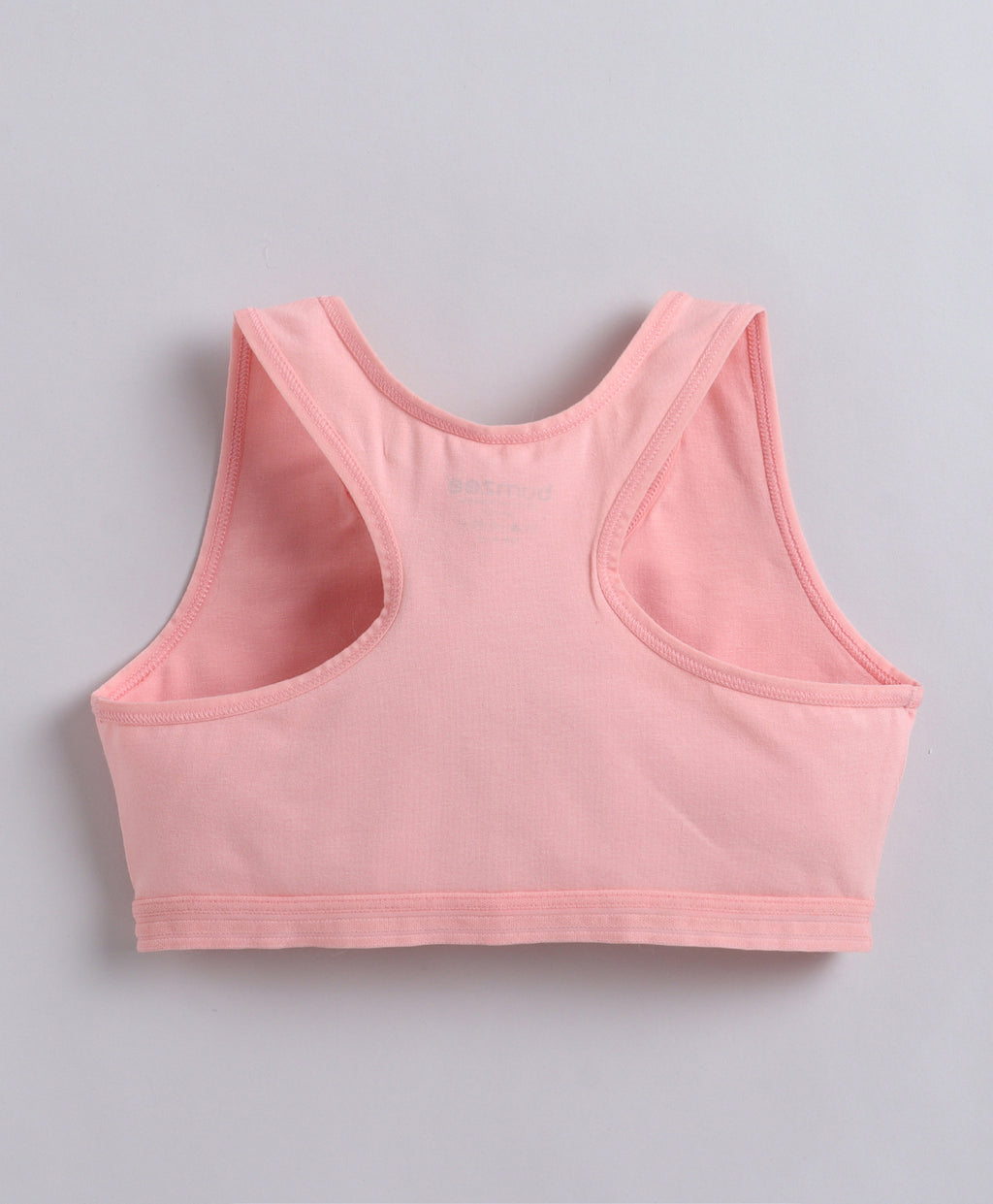 Bumzee Pink & Mint Green Beginners Bra, Pack of 2, Sleeveless, Stretch Cotton, Padded (Style Peb11463)
