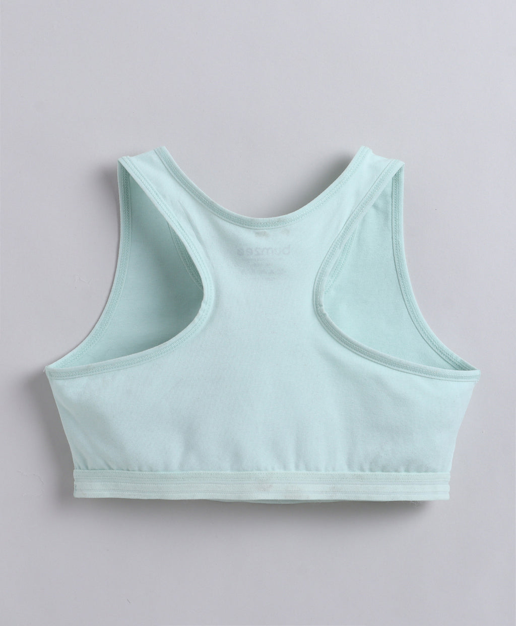 Bumzee Pink & Mint Green Beginners Bra, Pack of 2, Sleeveless, Stretch Cotton, Padded (Style Peb11463)