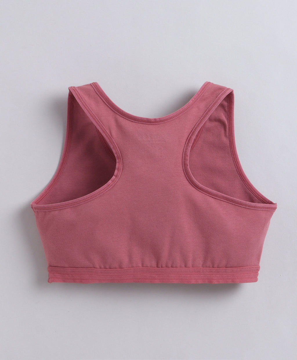 Bumzee Navy & Mauve Beginners Bra, Pack of 2, Sleeveless, Stretch Cotton, Non Padded (Style Peb11465)