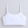 BUMZEE Black & White Girls Cotton Non Padded Beginners Bra Pack of 2