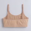 BUMZEE White & Beige Girls Cotton Non Padded Beginners Bra Pack of 2