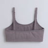 BUMZEE Grey & Beige Girls Cotton Non Padded Beginners Bra Pack of 2