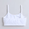 BUMZEE White Girls Cotton Non Padded Beginners Bra Pack of 2