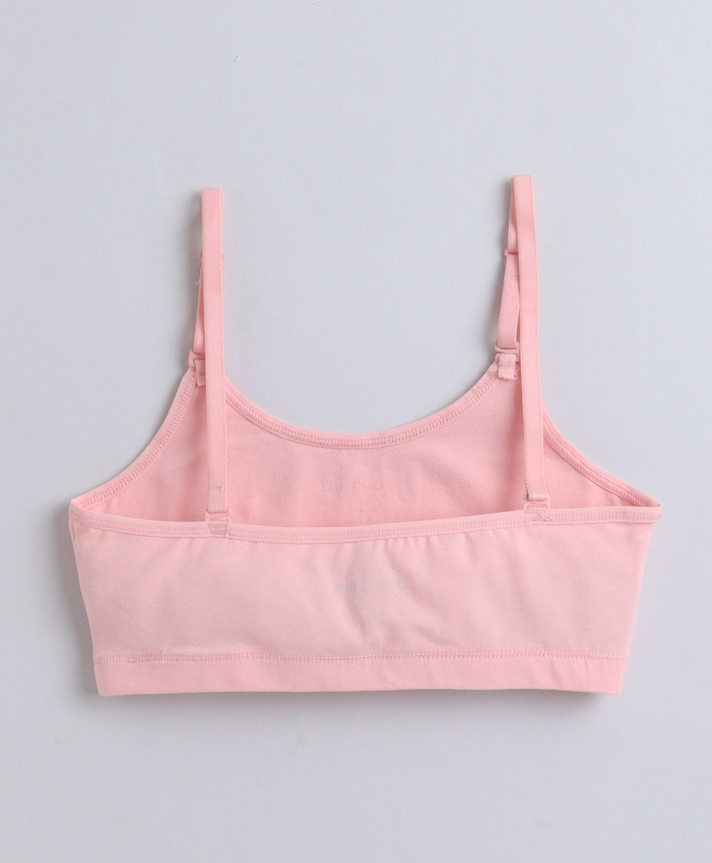 Bumzee Pink & Mint Green Beginners Bra, Pack of 2, Sleeveless, Stretch Cotton, Padded (Style Peb11474)