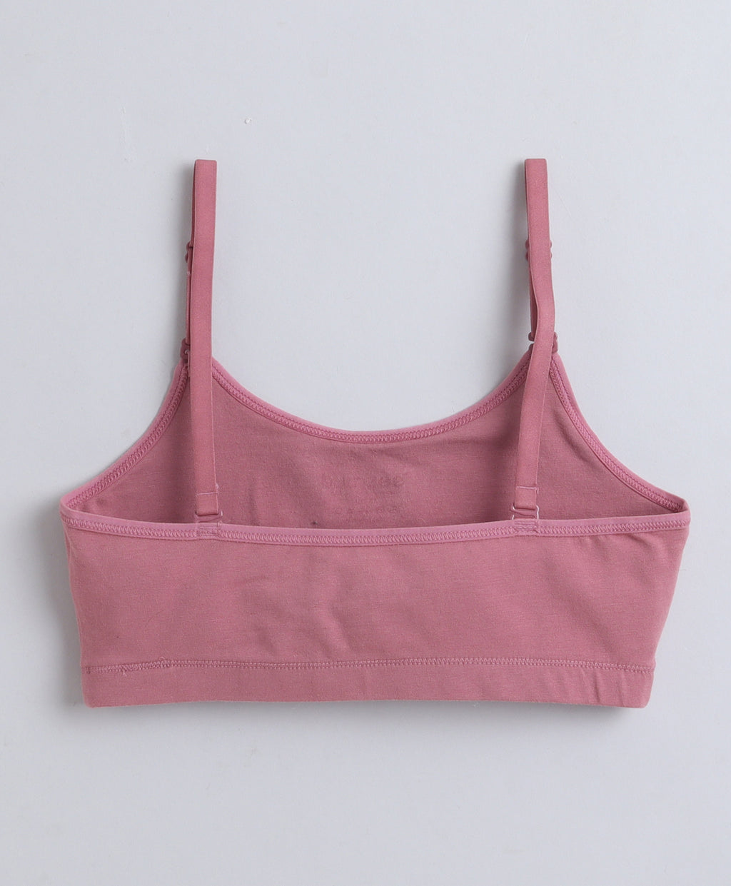 Bumzee Beige & Mauve Beginners Bra, Pack of 2, Sleeveless, Stretch Cotton