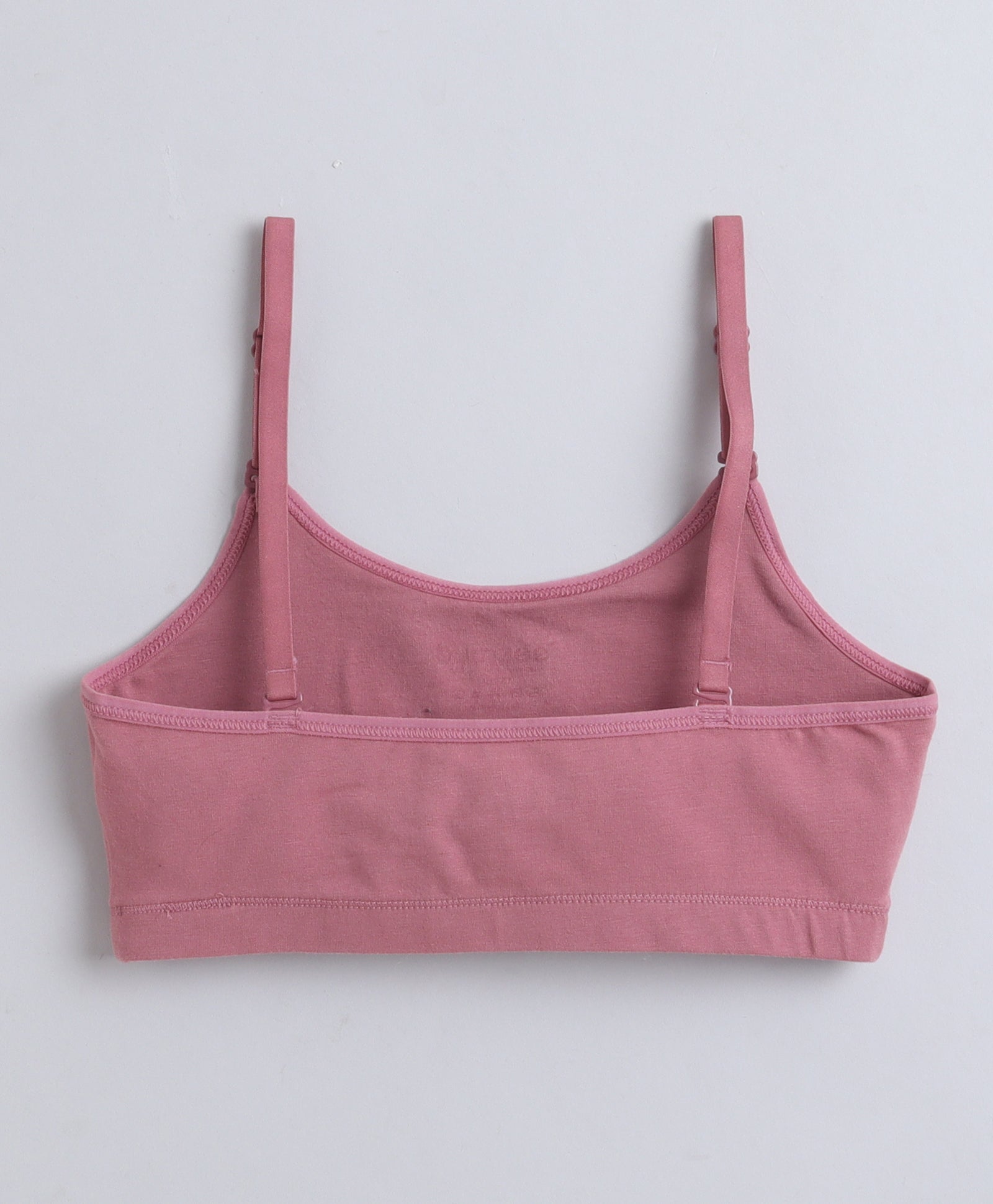 BUMZEE Beige & Mauve Girls Cotton Non Padded Beginners Bra Pack of 2