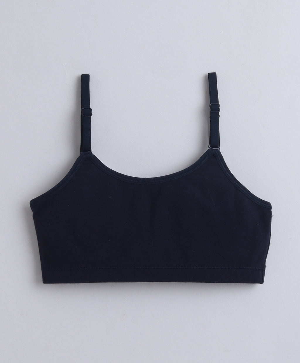 Bumzee Navy & Lavender Beginners Bra, Pack of 2, Sleeveless, Stretch Cotton