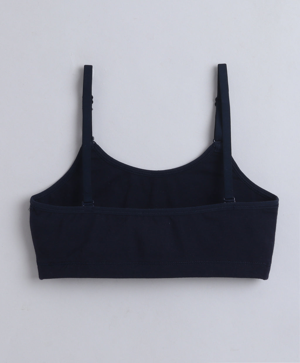 Bumzee Navy & Lavender Beginners Bra, Pack of 2, Sleeveless, Stretch Cotton