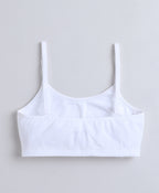 Bumzee Black & White Beginners Bra, Pack of 3, Sleeveless, Stretch Cotton