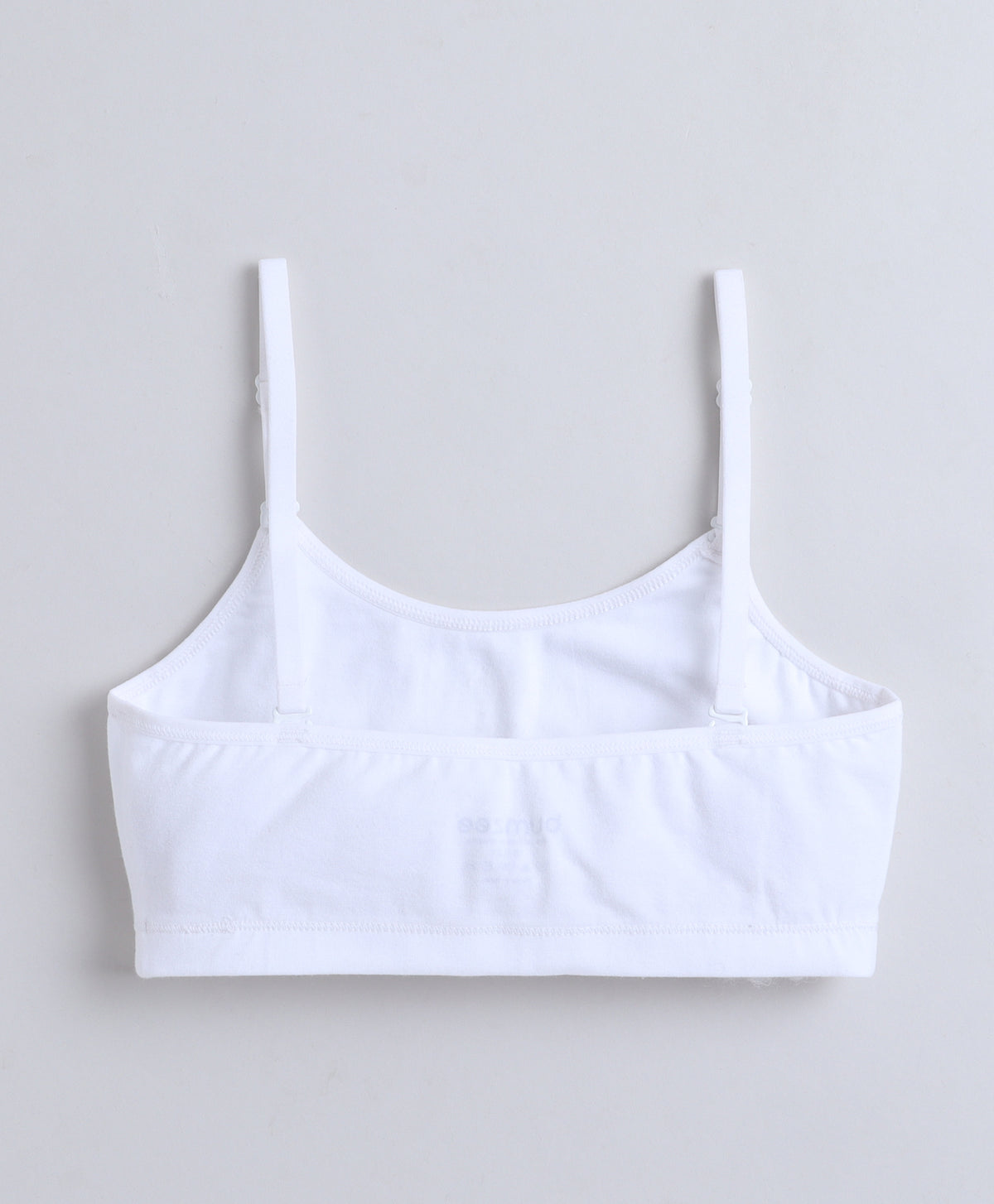 Bumzee Black & White Beginners Bra, Pack of 3, Sleeveless, Stretch Cotton