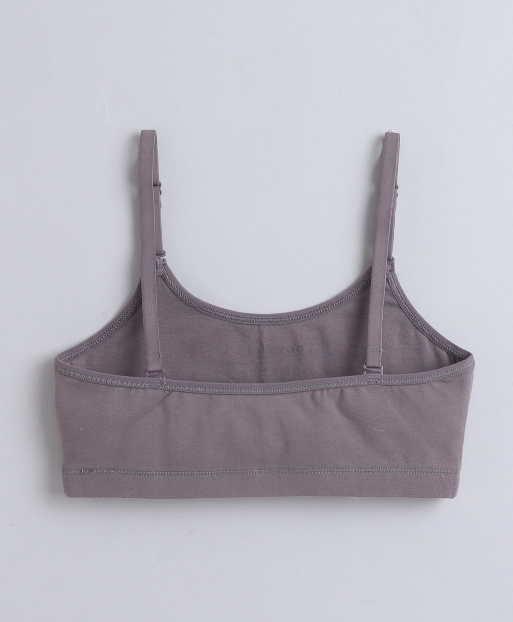 Bumzee White & Grey Beginners Bra, Pack of 3, Sleeveless, Stretch Cotton