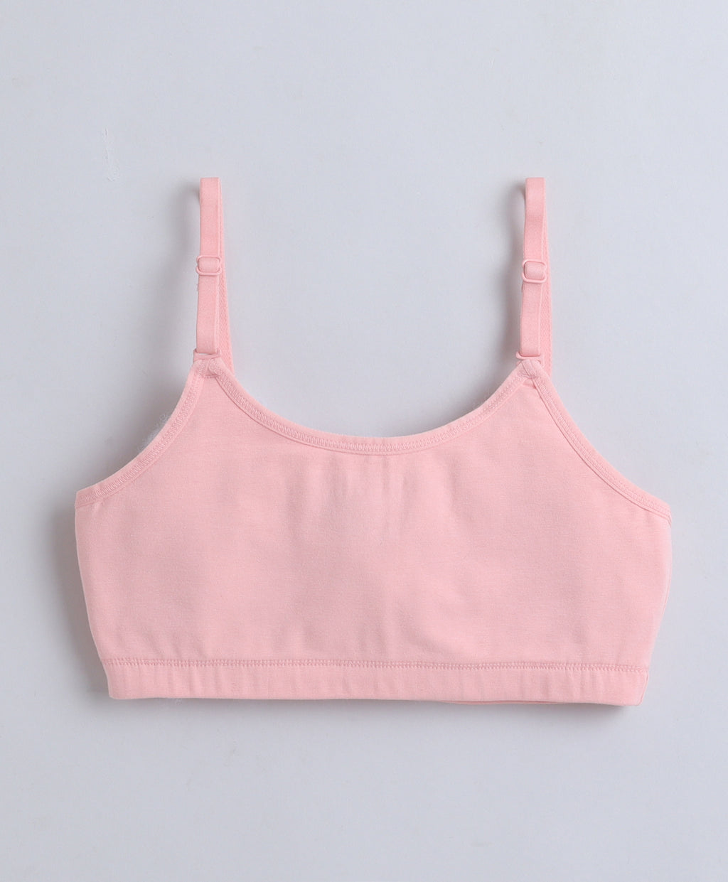 Bumzee Lavender & Mint Beginners Bra, Pack of 3, Sleeveless, Stretch Cotton