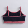 BUMZEE Navy & Mauve Girls Cotton Non Padded Beginners Bra Pack of 2