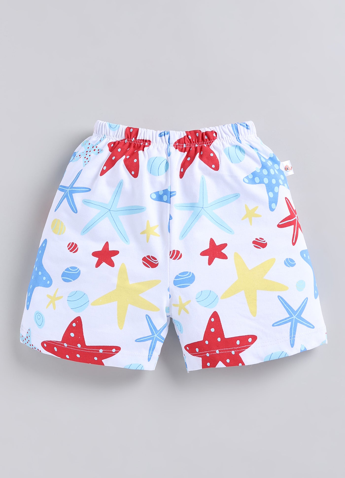 BUMZEE Red & White Boys Shorts Pack Of 2