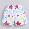 BUMZEE Red & White Boys Shorts Pack Of 2