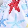 BUMZEE Red & White Boys Shorts Pack Of 2