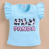 BUMZEE Pink & Blue Girls Half Sleeves Cotton T-Shirts Pack Of 2