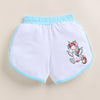 BUMZEE White Girls Shorts Pack Of 2