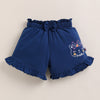 BUMZEE Green & Navy Girls Shorts Pack Of 2