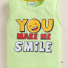 BUMZEE Green & Multi Boys Sleeveless Cotton T-Shirts Pack Of 2