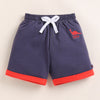 BUMZEE Green & Grey Boys Shorts Pack Of 2