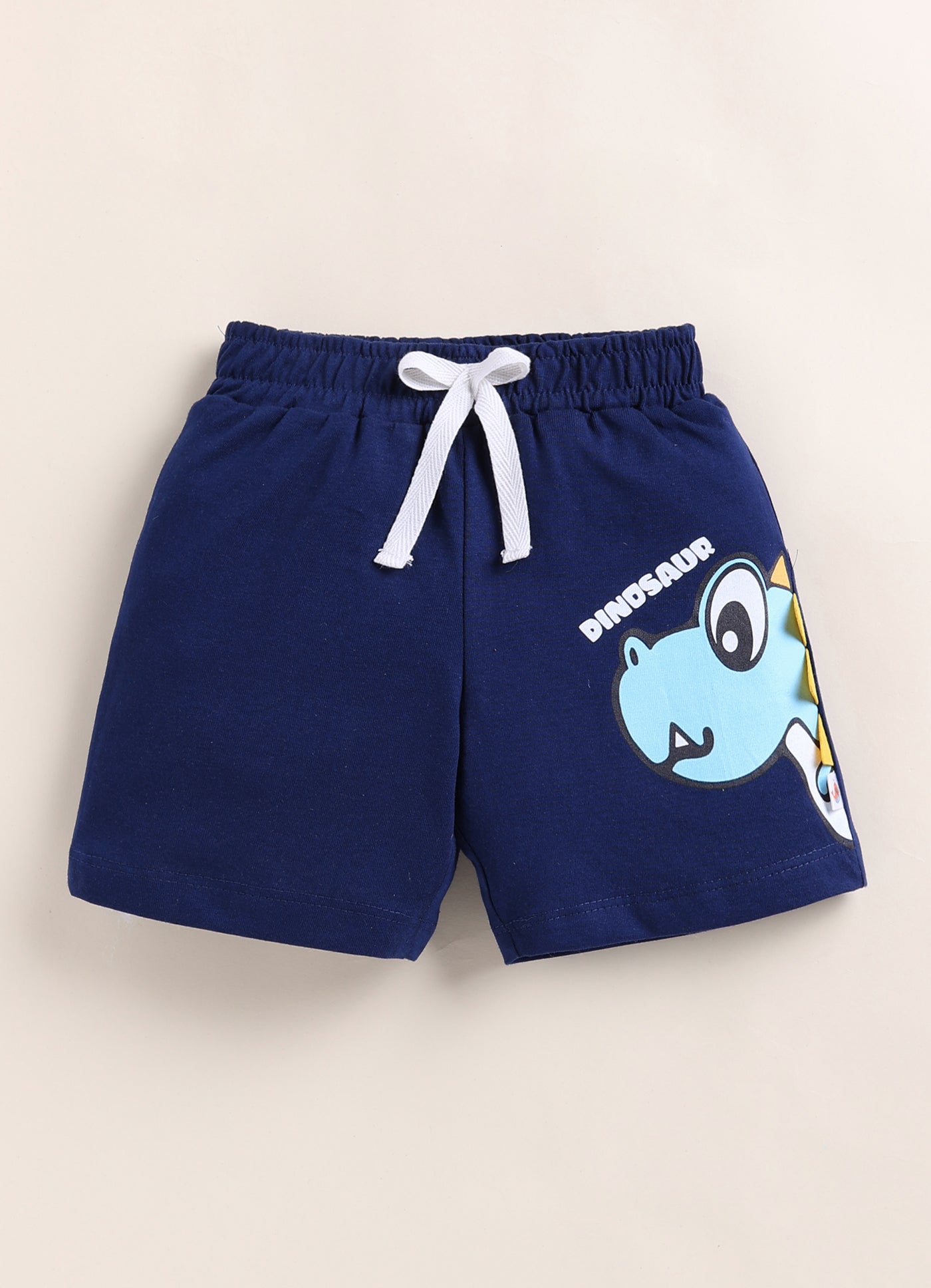 BUMZEE Red & Navy Boys Shorts Pack Of 2