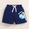 BUMZEE Red & Navy Boys Shorts Pack Of 2