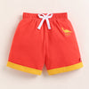 BUMZEE Red & Navy Boys Shorts Pack Of 2