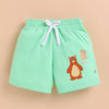 BUMZEE Red & Green Boys Shorts Pack Of 2