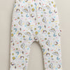Pink & White Baby Girls Diaper Pants / Leggings / Pyjamas Pack Of 3