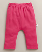 Bumzee Pink & White Animal Print Diaper Pants, Pack of 3, 100% Cotton