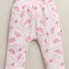 Pink & White Baby Girls Diaper Pants / Leggings / Pyjamas Pack Of 3