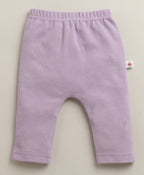 Bumzee Lavender & Peach Graphic Print Diaper Pants, Pack of 3, 100% Cotton
