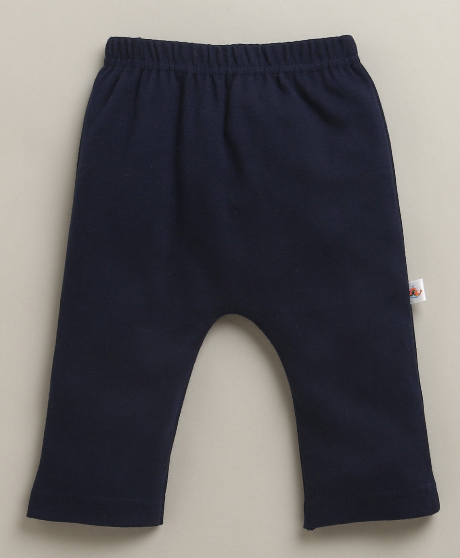 Navy & Coral Baby Boys Diaper Pants / Leggings / Pyjamas Pack Of 3