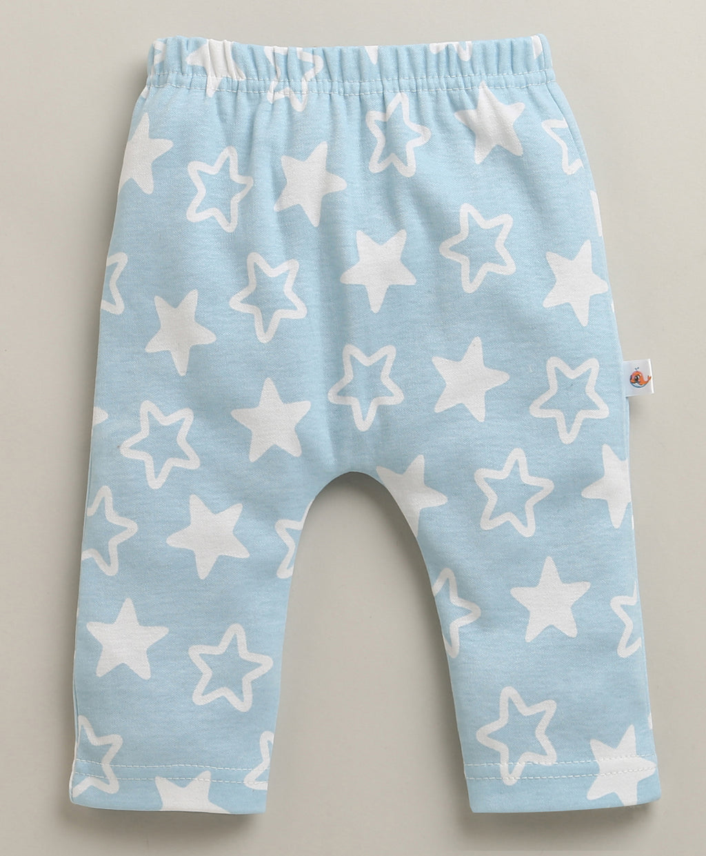 Bumzee Navy & Coral Graphic Print Diaper Pants, Pack of 3, 100% Cotton