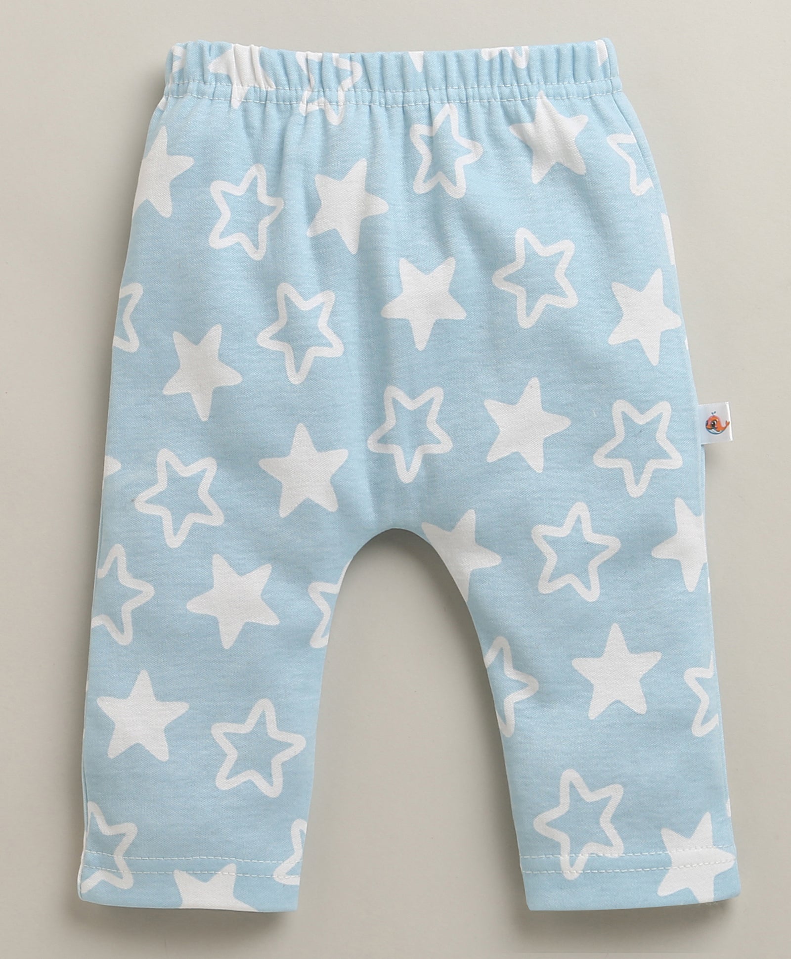 Navy & Coral Baby Boys Diaper Pants / Leggings / Pyjamas Pack Of 3