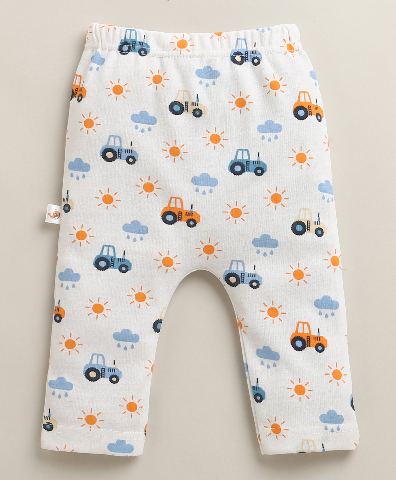 Green & Orange Baby Boys Diaper Pants / Leggings / Pyjamas Pack Of 3