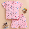 Peach Baby Boys Half Sleeves Jabla & Short Set