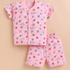 Peach Baby Boys Half Sleeves Jabla & Short Set