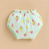 Green Girls Cap Sleeves Frock With Panty