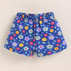 BUMZEE Baby Pink & Navy Girls Half Sleeves T-Shirt & Short Set