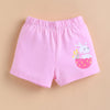 BUMZEE Pink & Navy Girls Shorts Pack of 2