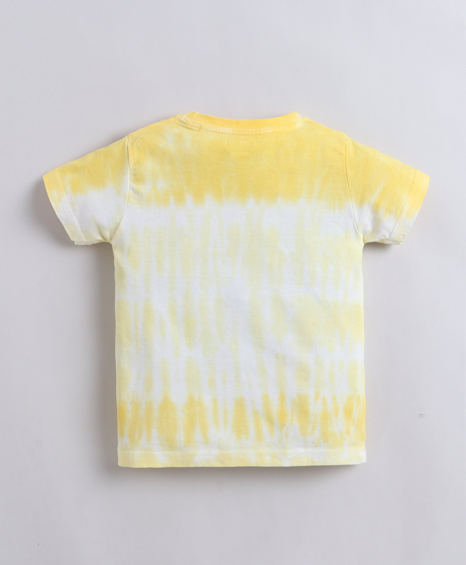BUMZEE Yellow & Navy Boys Half Sleeves T-Shirt & Short Set